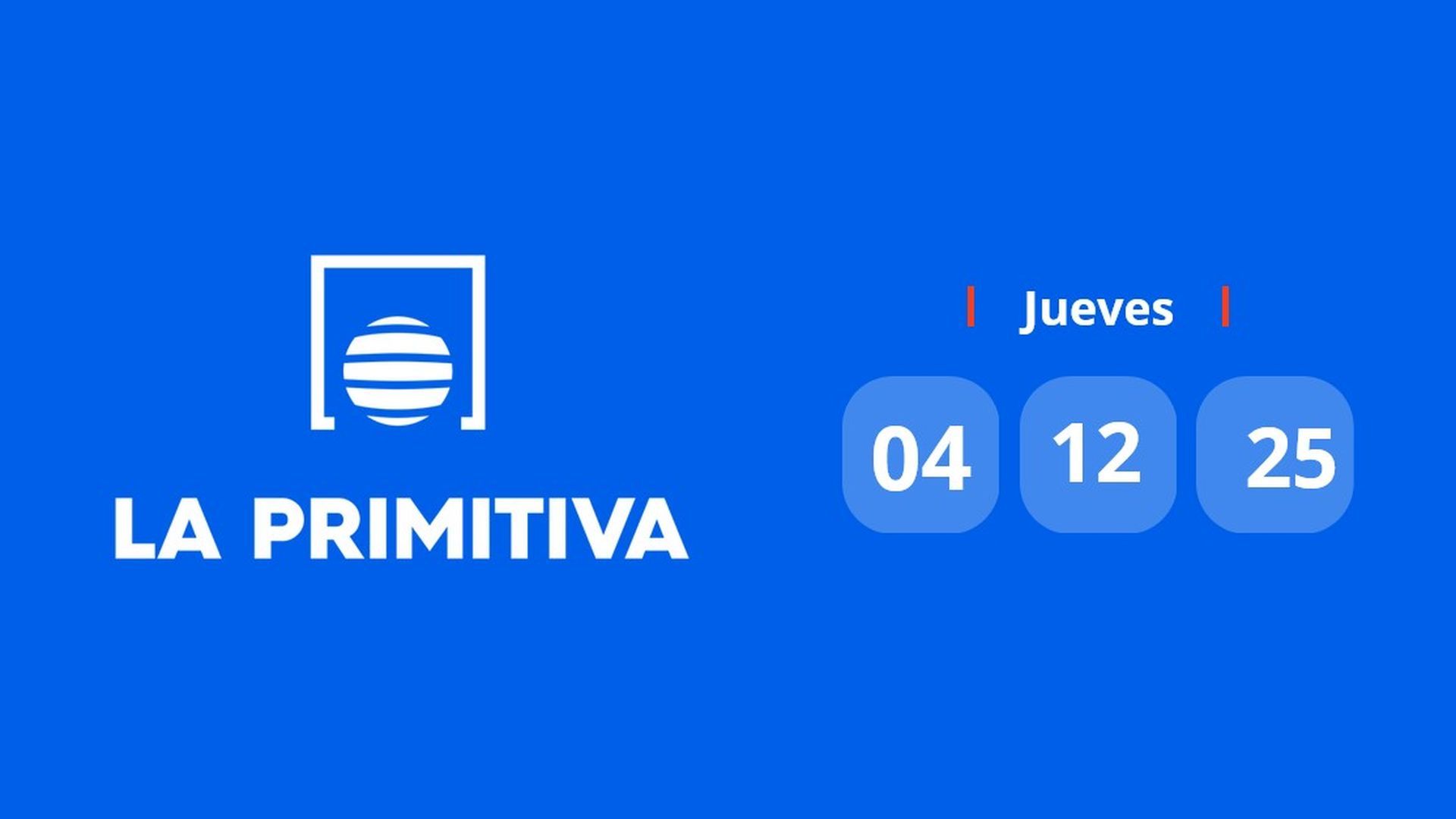 Primitiva 4 diciembre 2025