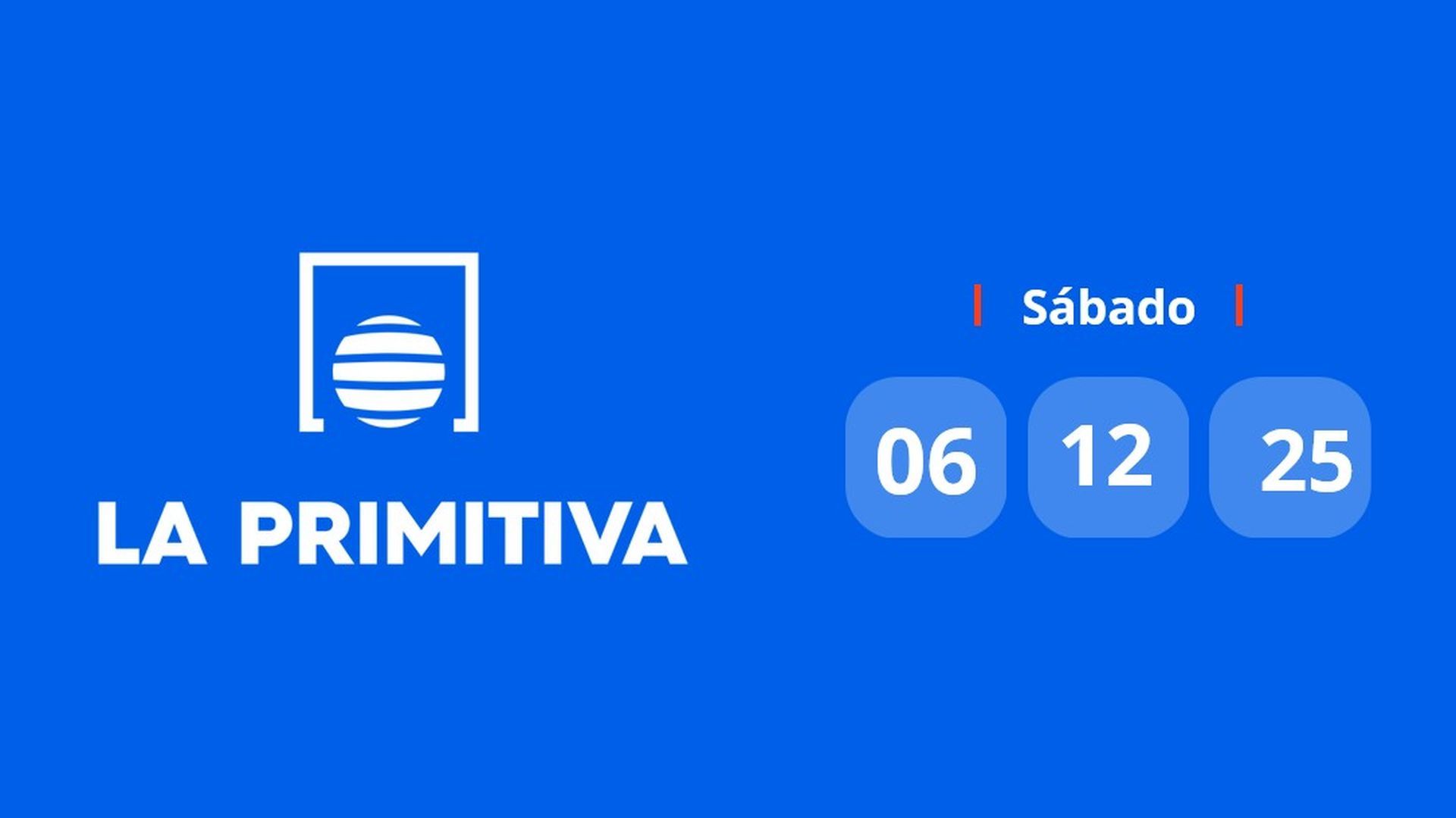 PRIMITIVA 6 de diciembre 2025