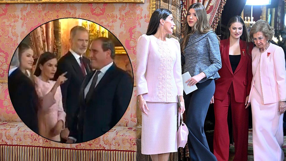 La reina Letizia interrumpe el besamanos del Toisón de Oro para hacer una  pregunta a los fotógrafos