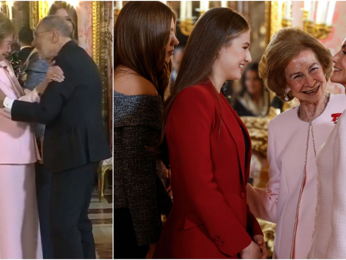 El lenguaje no verbal de la familia real durante el acto de entrega del  Toisón de Oro