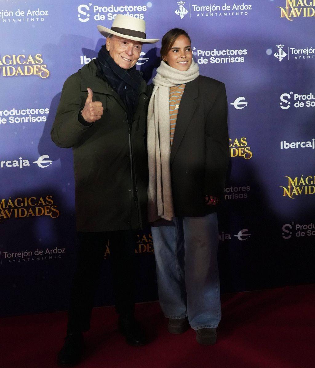 José Ortega Cano y su hija, Gloria Camila