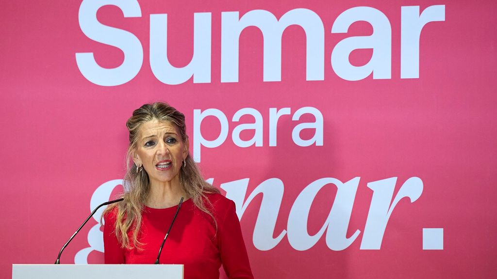 Yolanda Díaz acusa al poder judicial de "intervenir en política"