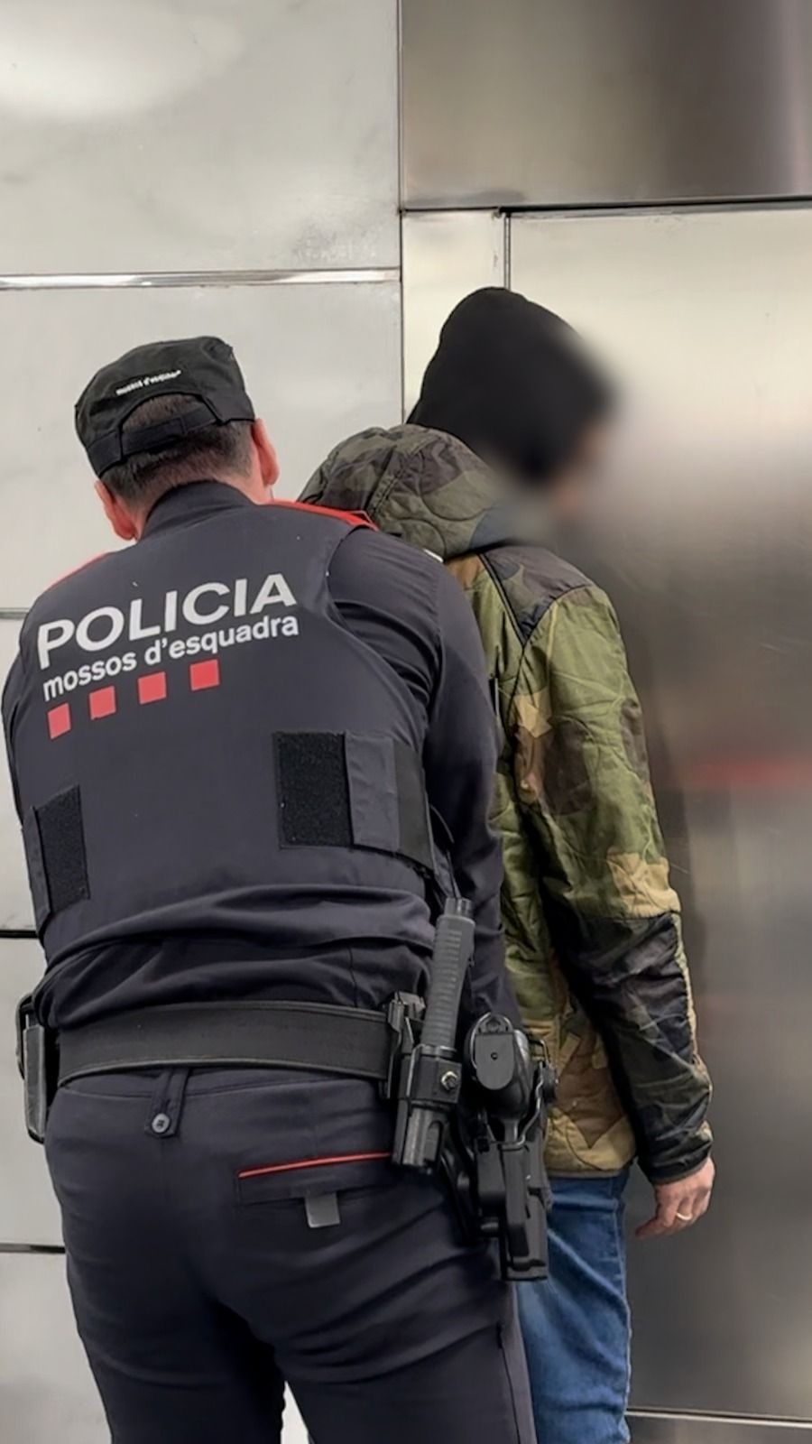 Un detenido por Mossos en el reciente operativo
