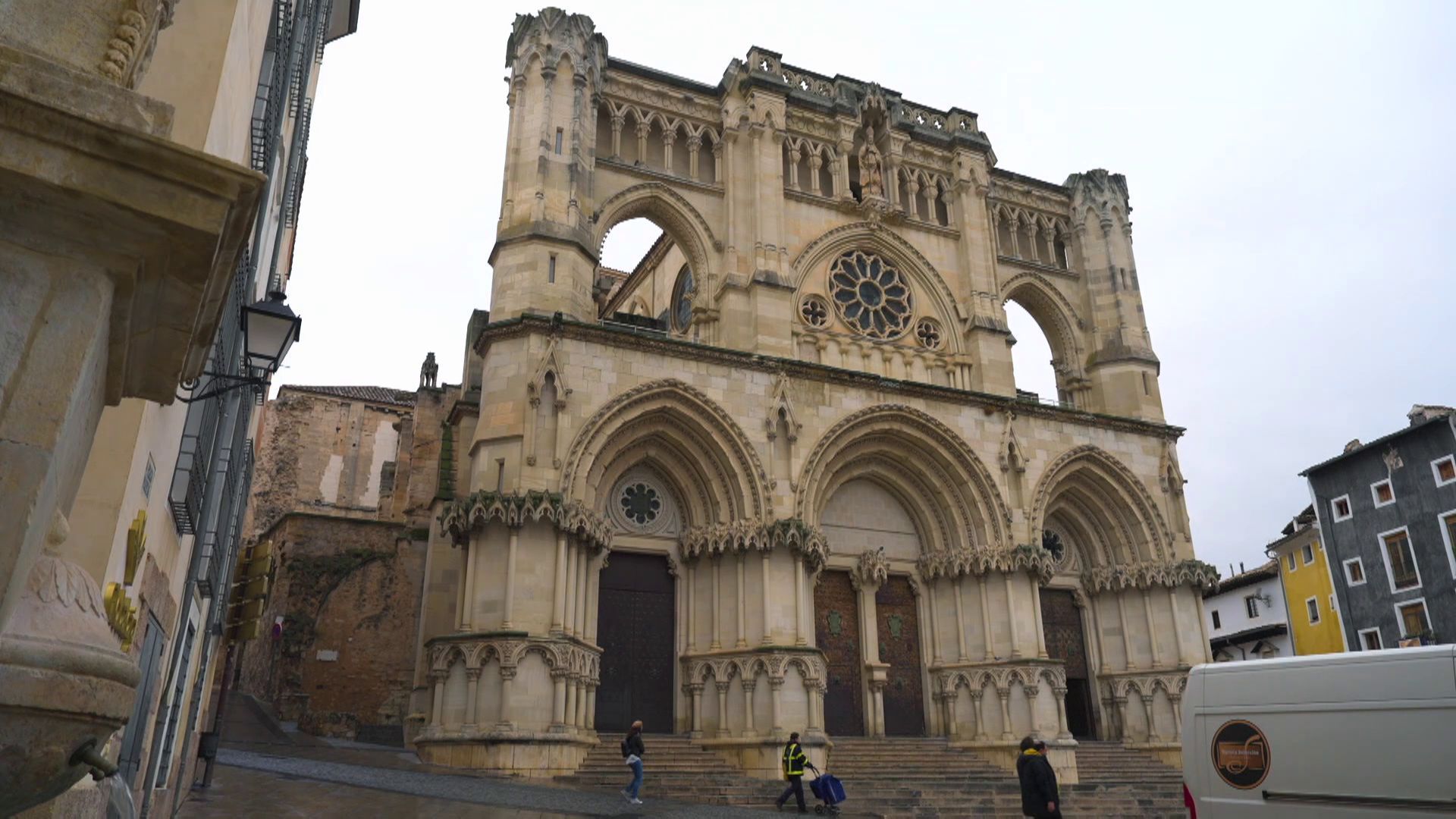 Fachada de la catedral de Cuenca