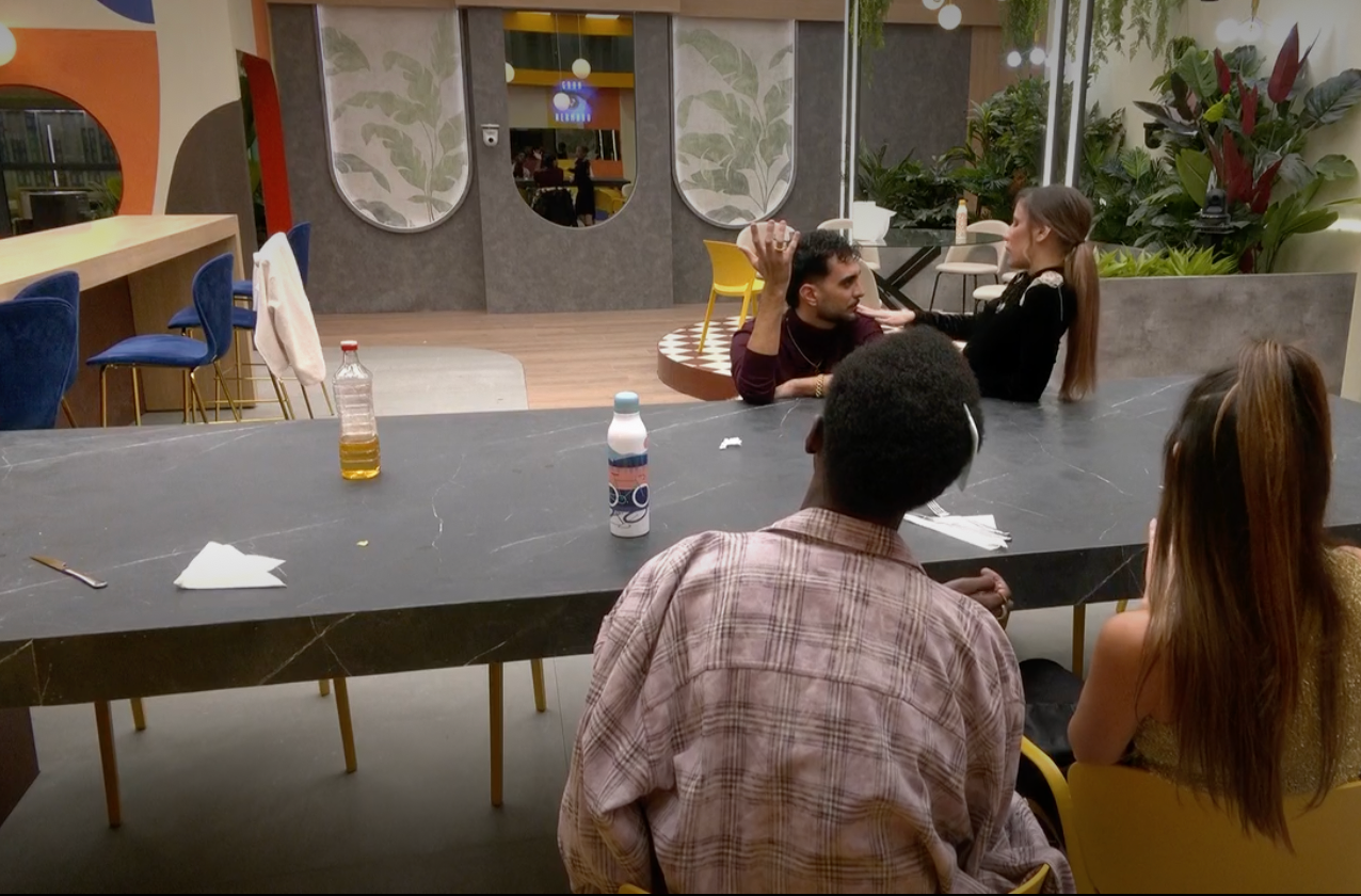 Mamadou, Paula, Aquilino y Aroa