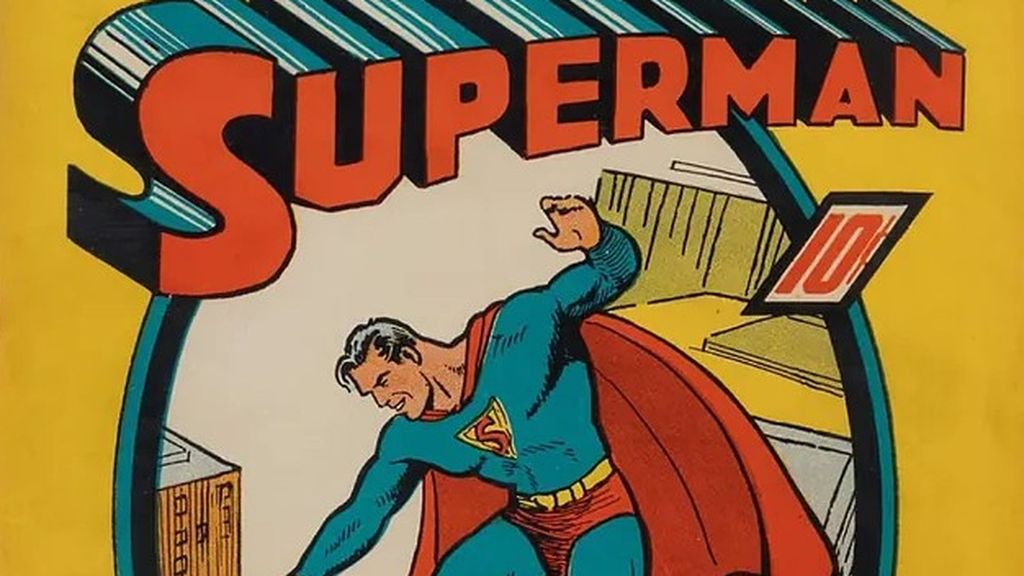 Un cómic de Superman, casi impecable y con 86 años de antigüedad, establece un precio récord en una subasta