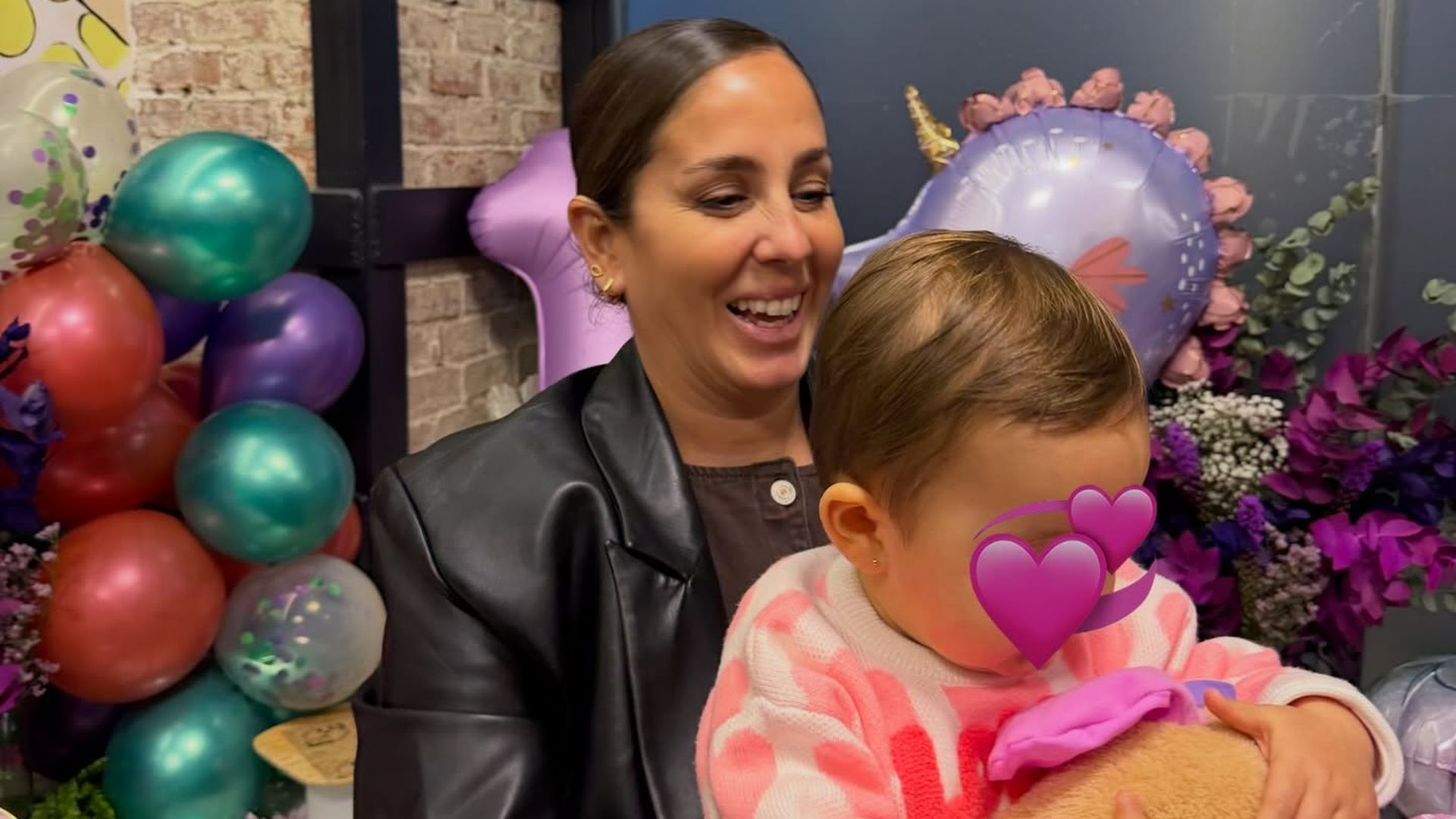 Anabel Pantoja y su hija Alma