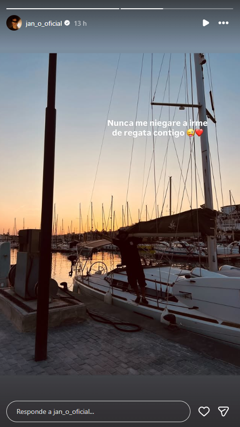 Antonio Orozco, en las stories de su hijo