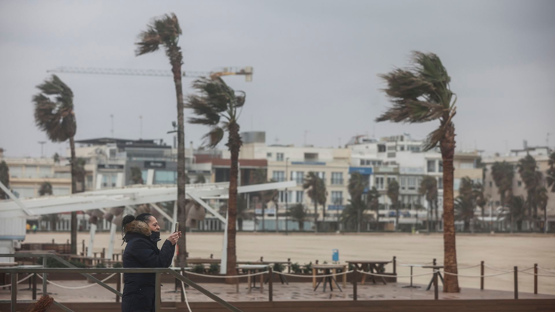 El viento vuelve a ser protagonista: rachas de hasta 100 km/h al nordeste peninsular