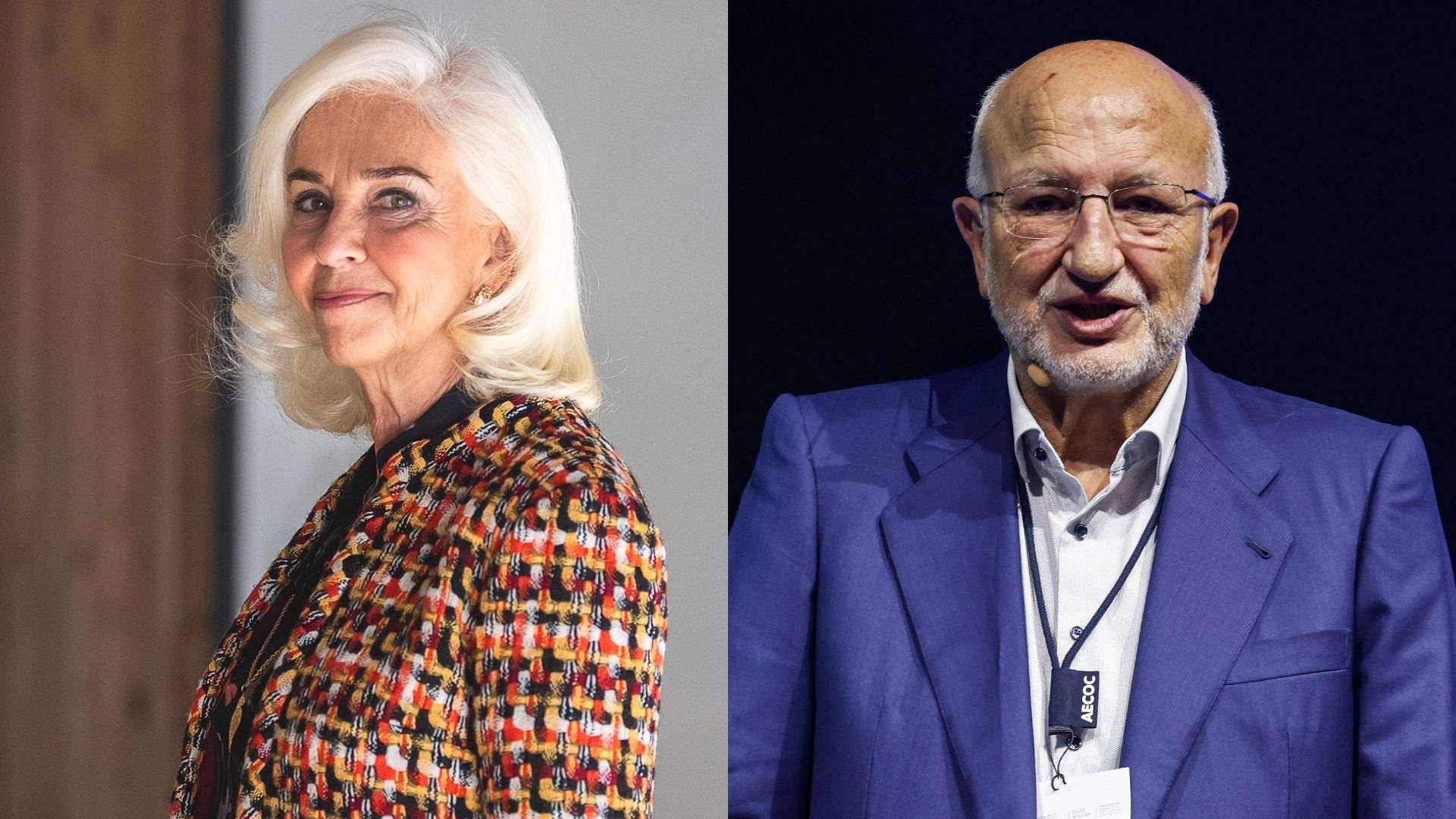 Hortensia Herrero y Juan Roig