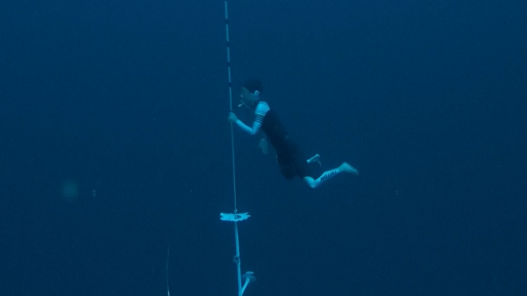 Kateryna Sadurska, la ucraniana que hace historia con un nuevo récord mundial de apnea sin aletas