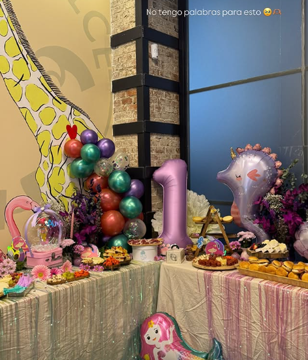 La decoración del cumpleaños de Alma, la hija de Anabel Pantoja