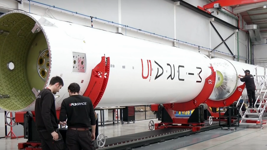 La compañía PLD SPace asegura que tendrá listas tres unidades integradas del cohete Miura 5 en menos de cinco meses