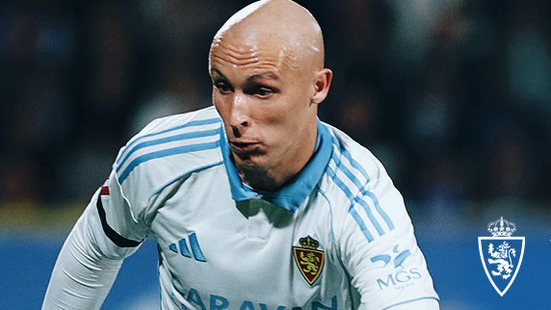 Valery Fernández, futbolista del Real Zaragoza