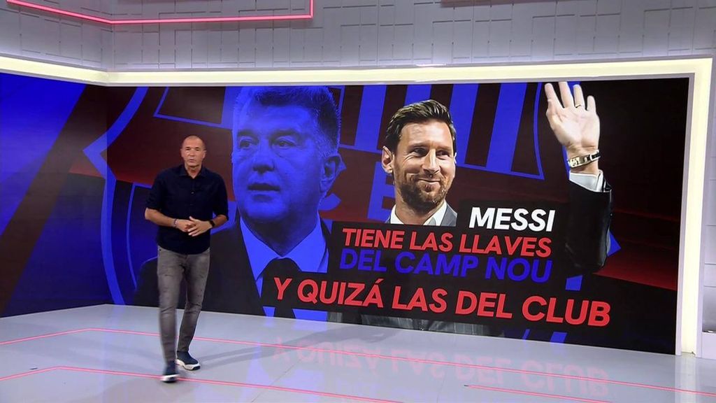 Manu Carreño y la foto de Messi en el Camp Nou: “Quién sabe si tiene las llaves del club. El año que viene hay elecciones”