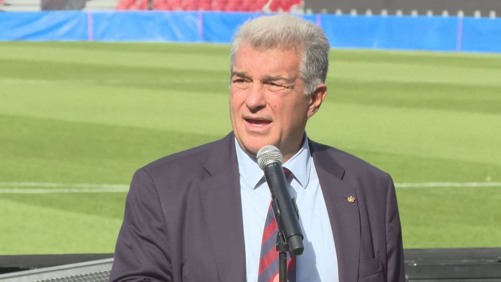 Joan Laporta sueña en grande: se ve ganando una final de Champions en el Camp Nou y planea homenajear a Messi