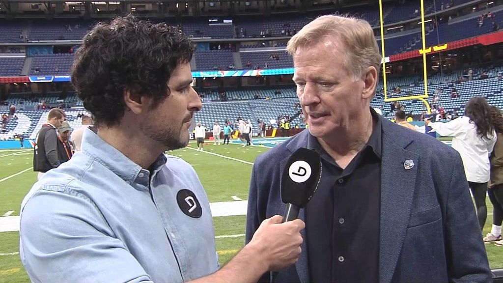 El comisionado de la NFL atiende en exclusiva a ElDesmarque