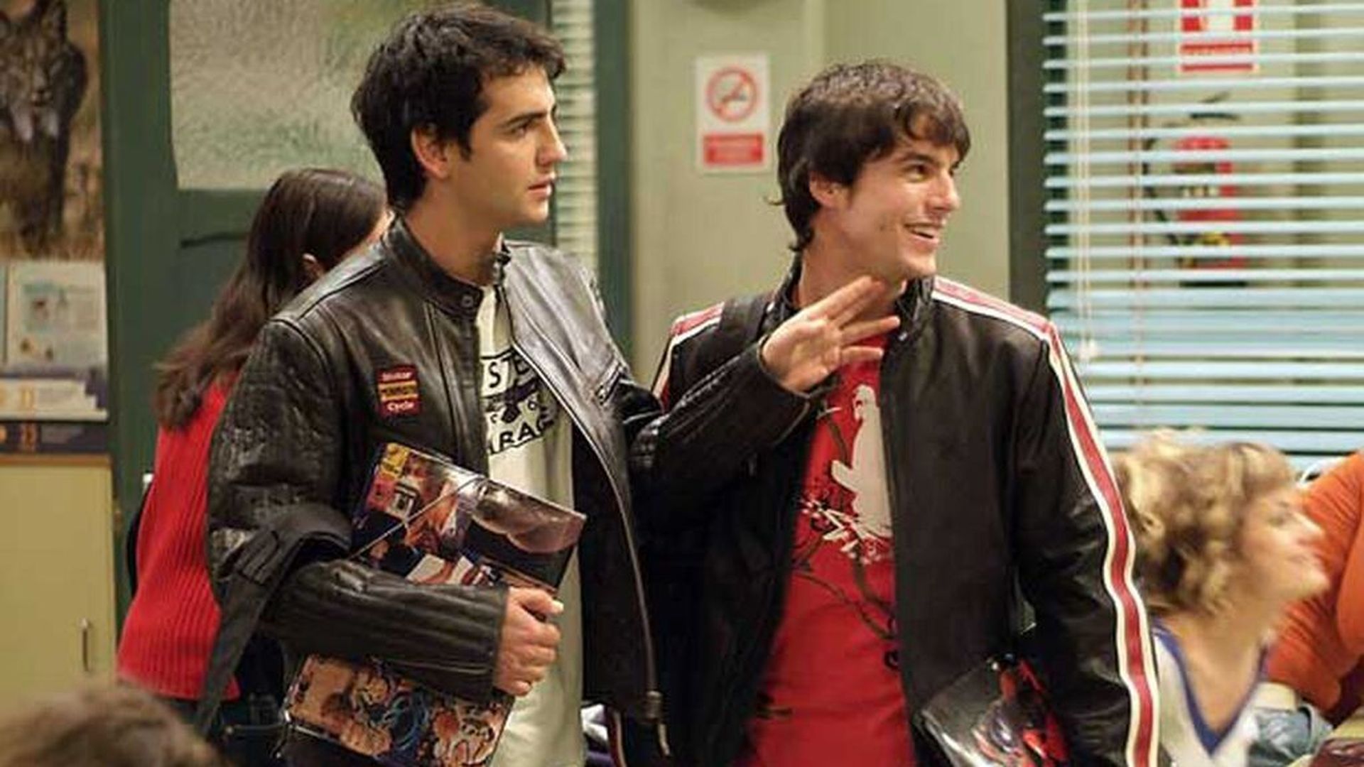 Alejo Sauras y Fran Perea en 'Los Serrano'