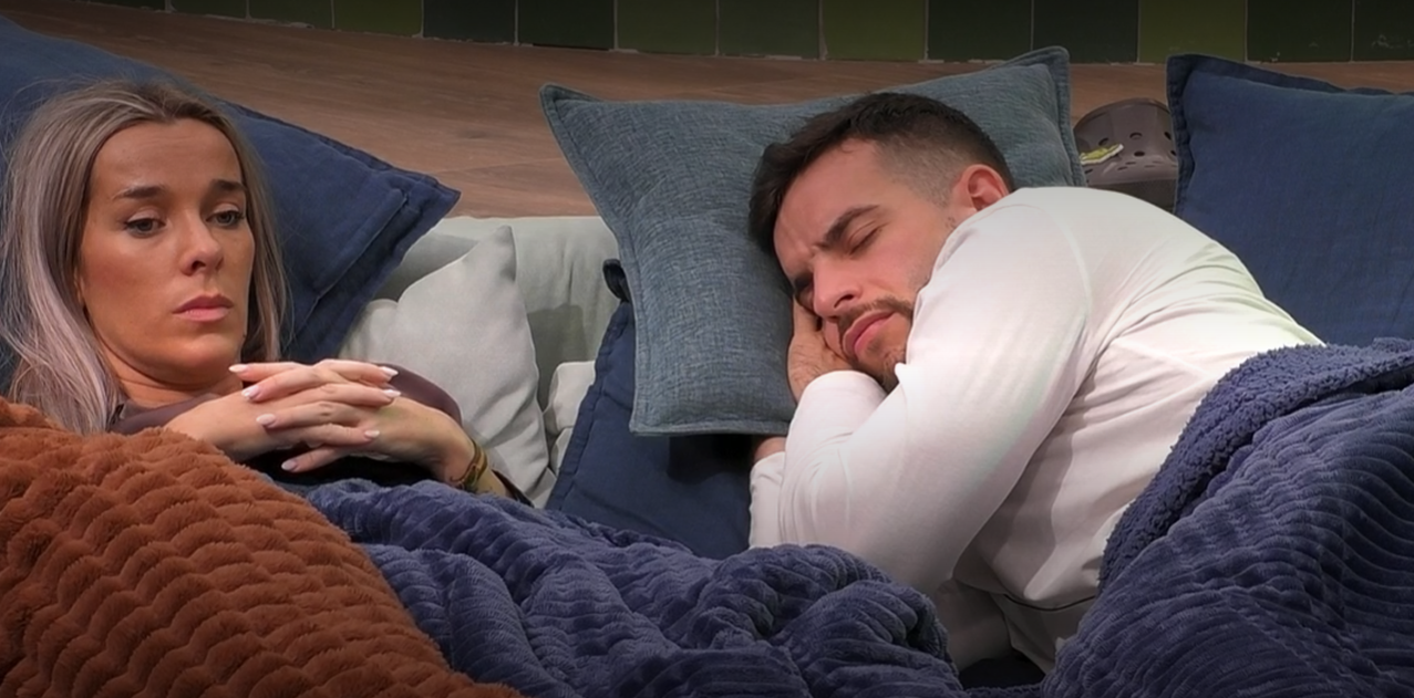 Almudena departe con Jonay