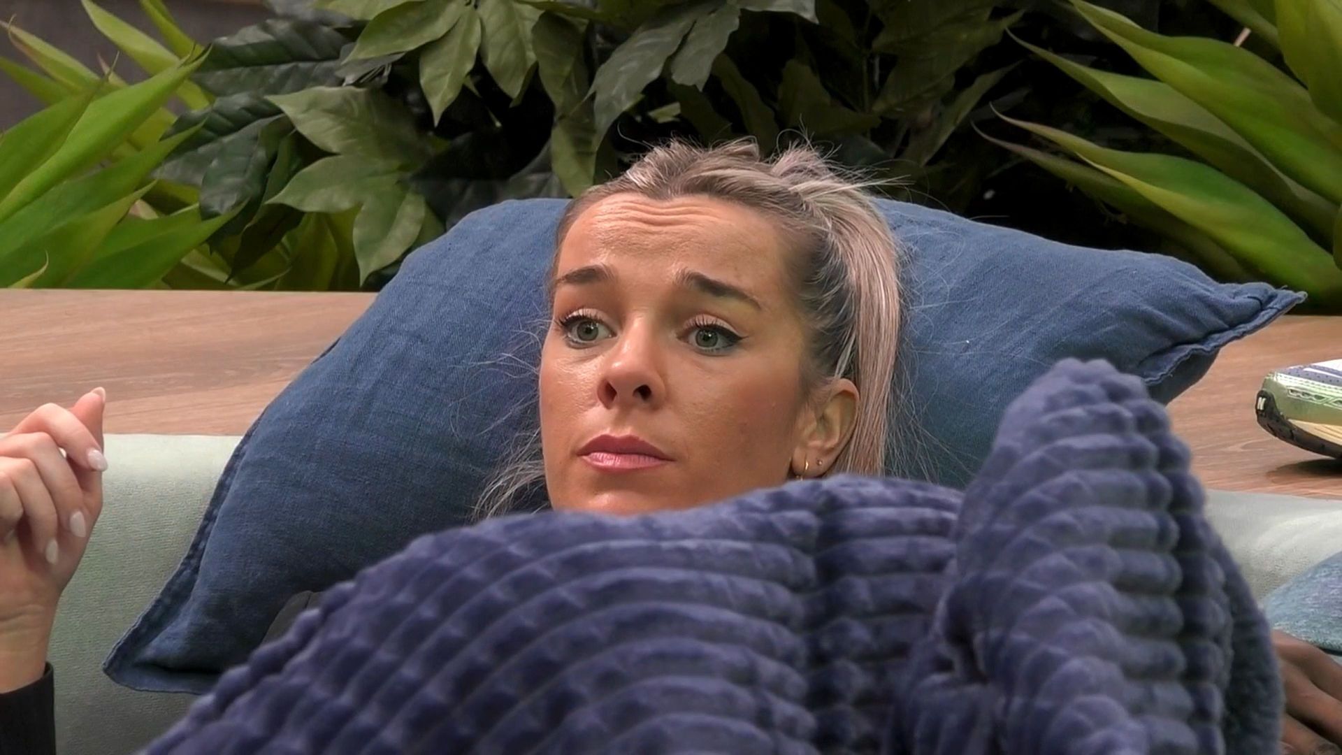 Almudena en su discusión de la mañana con Patricia