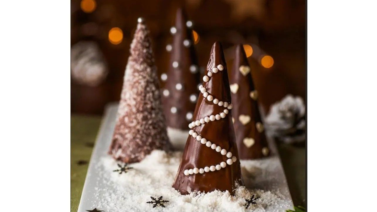 Arbolitos de chocolate. FUENTE: El Mueble