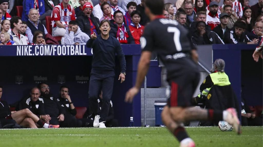 Matías Almeyda y el arbitraje en el Atlético de Madrid-Sevilla FC