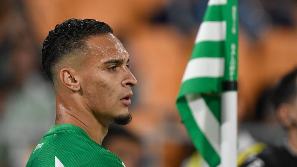 Antony, en zona mixta tras el Betis - Mallorca