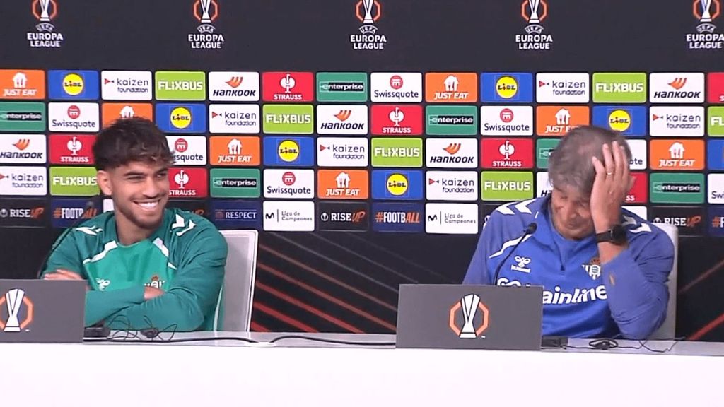 El show de Ez Abde en sala de prensa