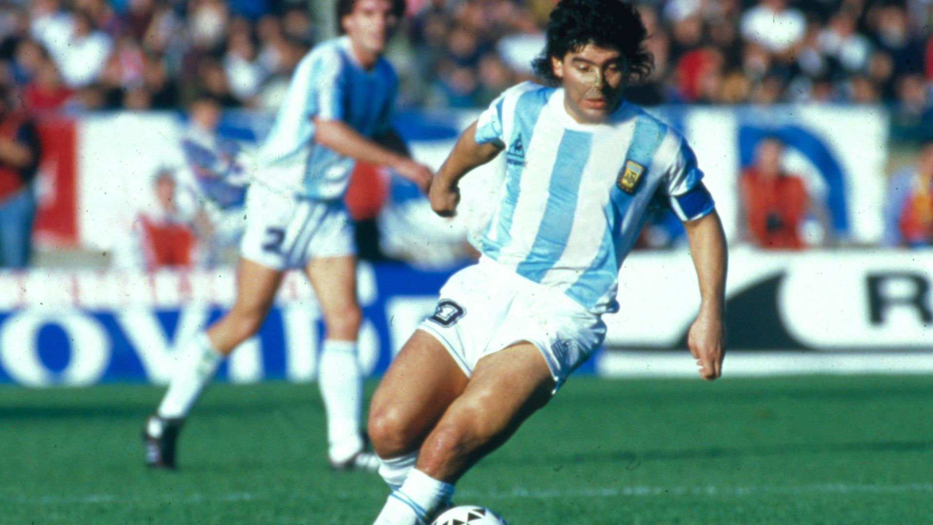El futbolista Diego Armando Maradona