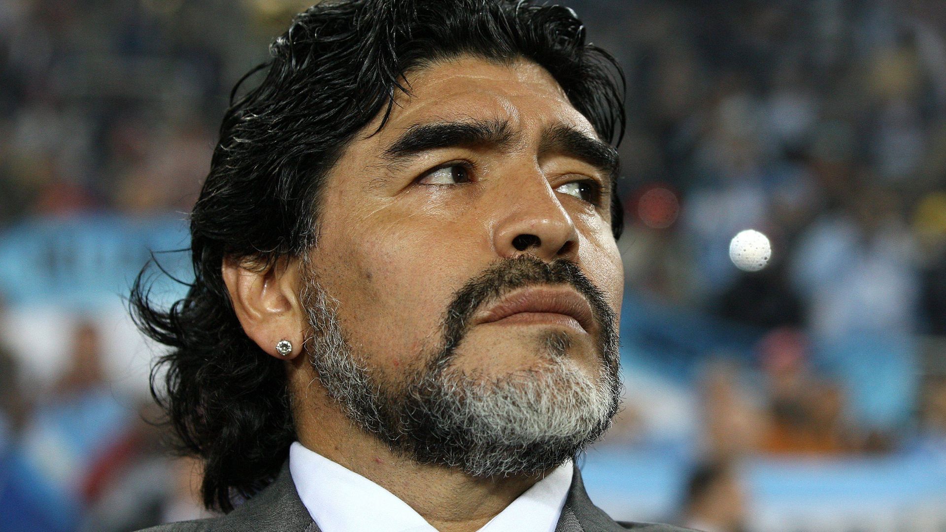 El futbolista Diego Armando Maradona