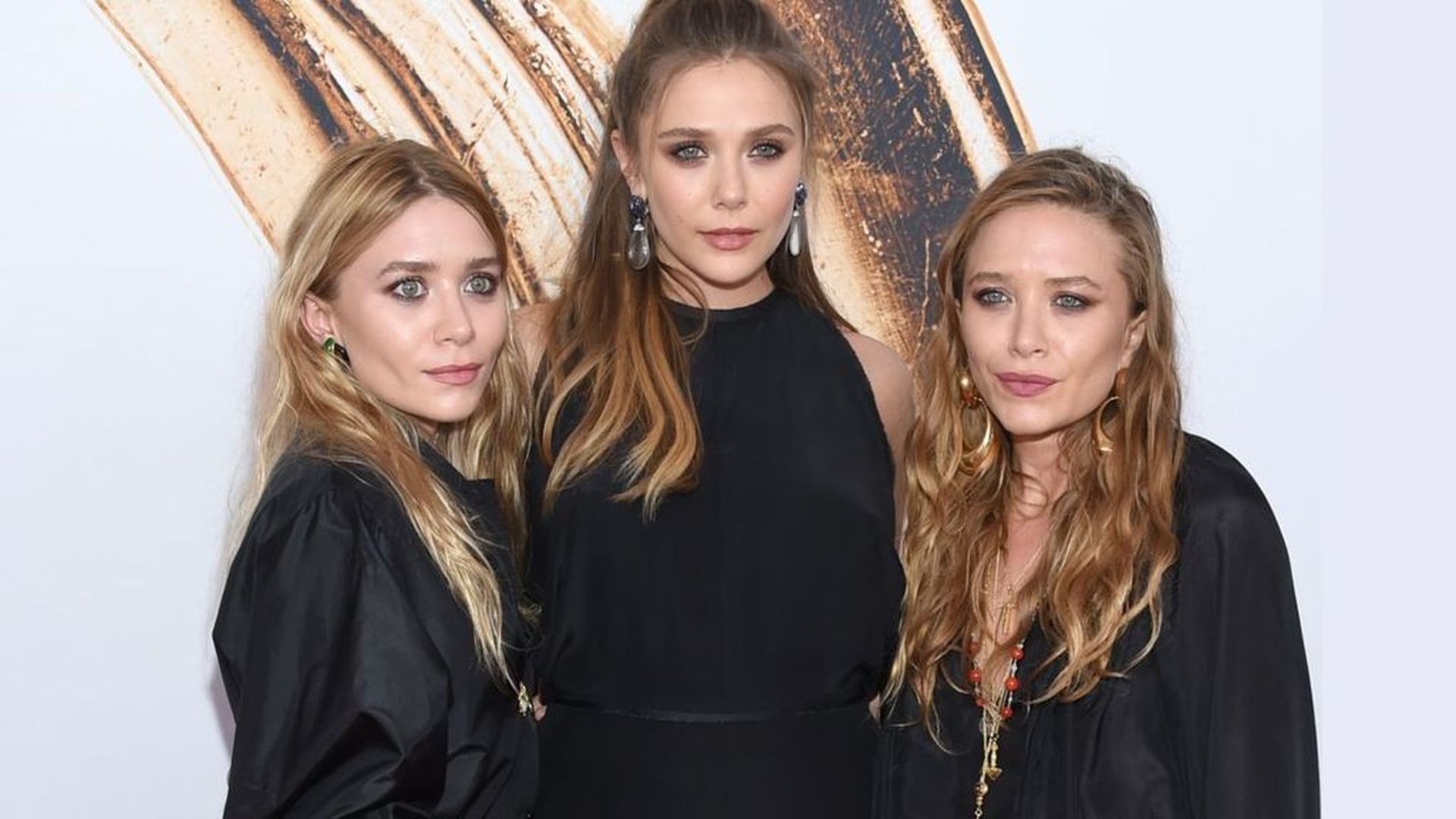 Elizabeth, Ashley y Mary-Kate Olsen en una imagen de archivo