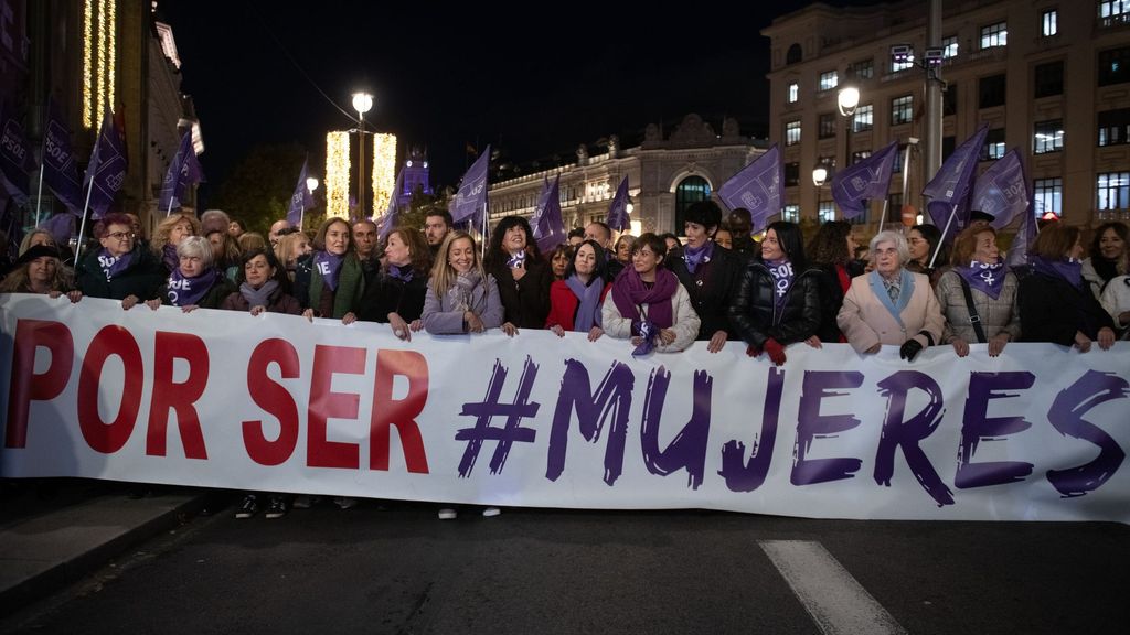 Un total de 40 marchas en el 25N recuerdan a las 38 víctimas de violencia machista, con dos distintas en Madrid