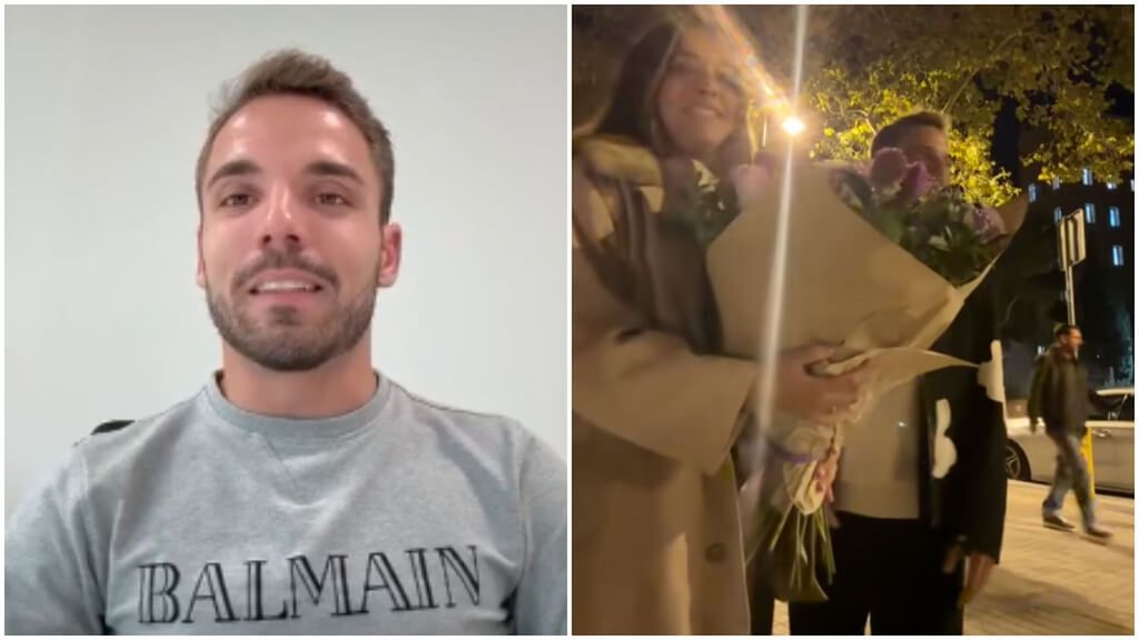 Nil y Gisela, la pareja del vídeo viral en el que se 'coló' Messi tras entrar el Camp Nou