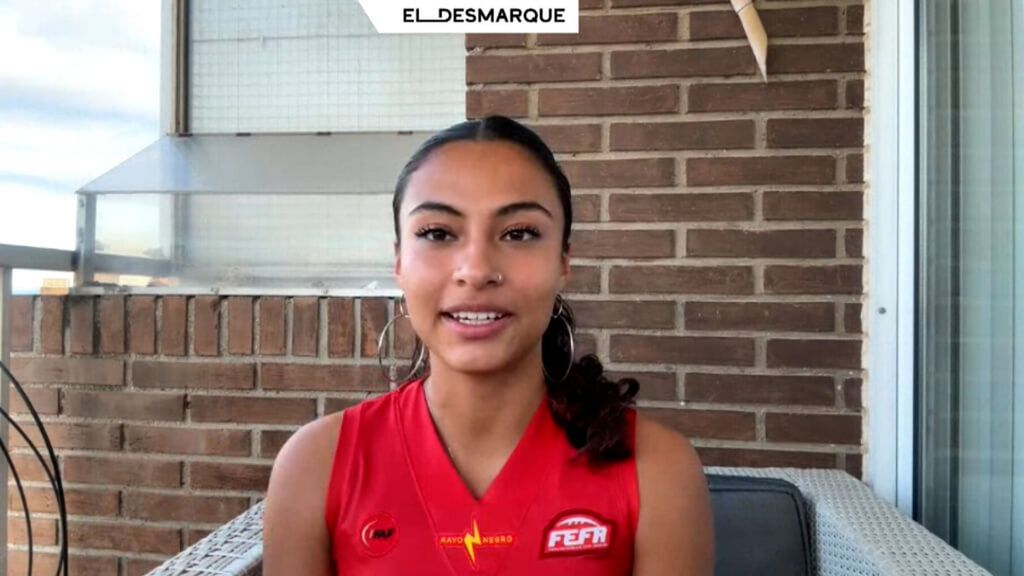 Atxa Delgado, líder en España del Flag Football, cuenta su historia en ElDesmarque Stream