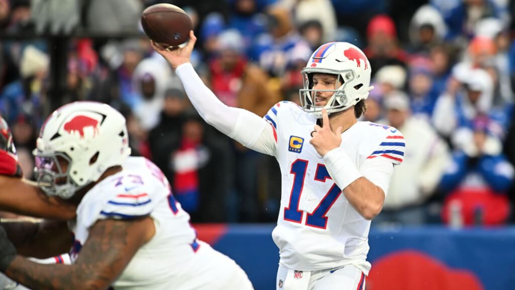Los 6 touchdown ante Tampa Bay convierten a Josh Allen en el mejor jugador de la semana 11