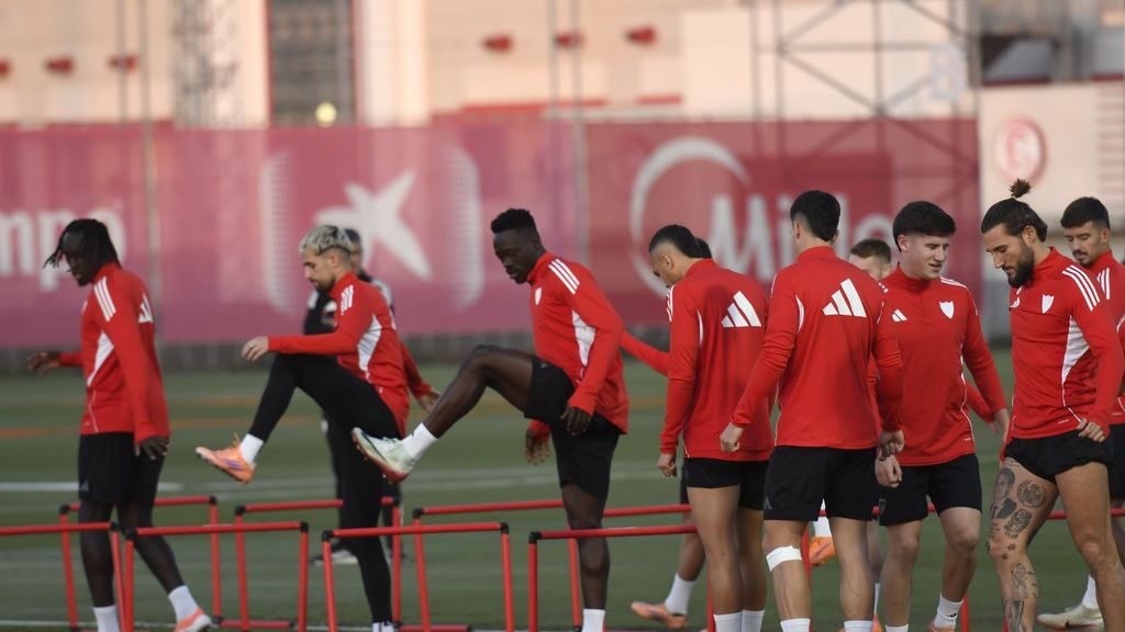 Entrenamiento del Sevilla - Miércoles 19/11