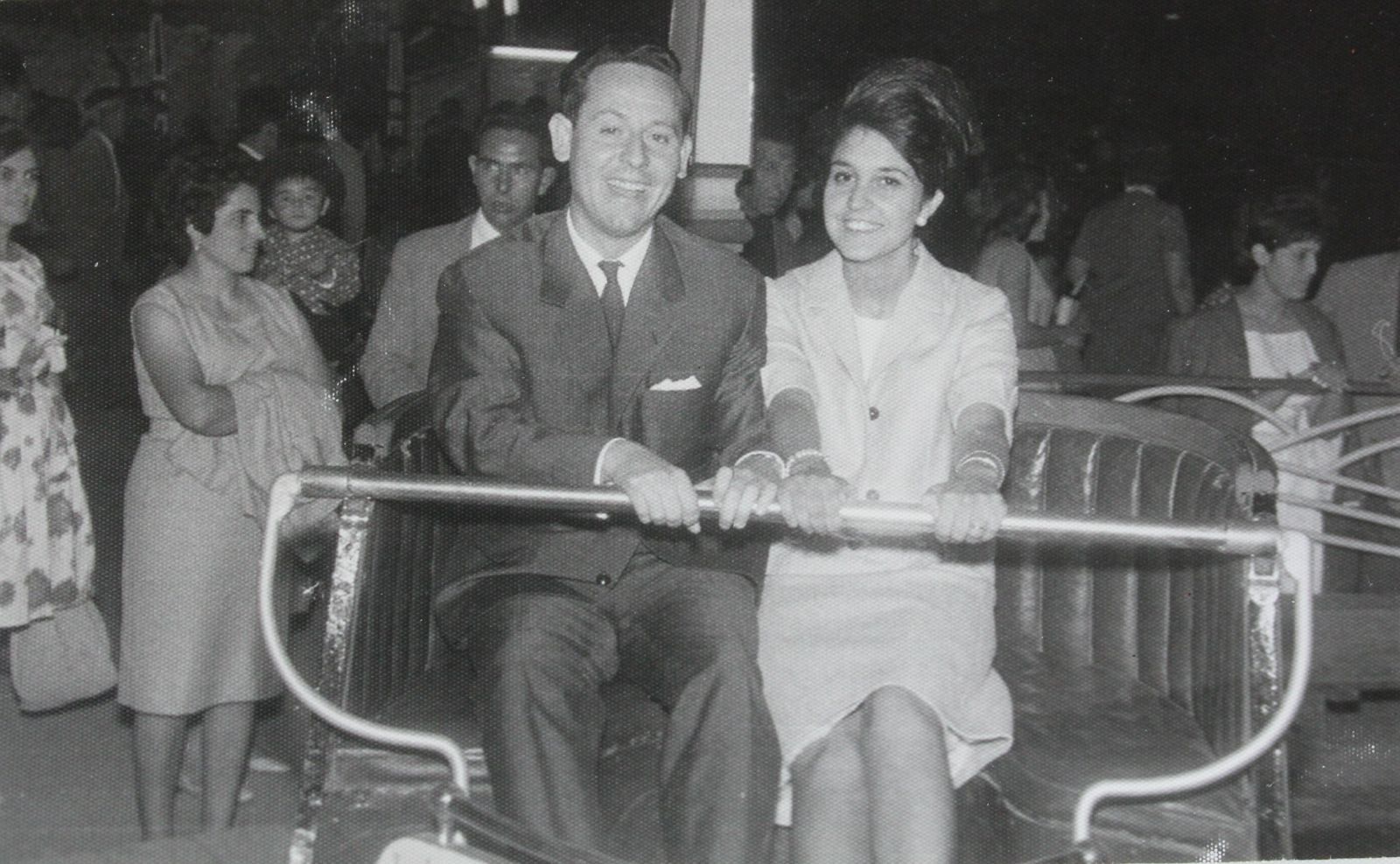 Juan Manuel y Lola en los años 60