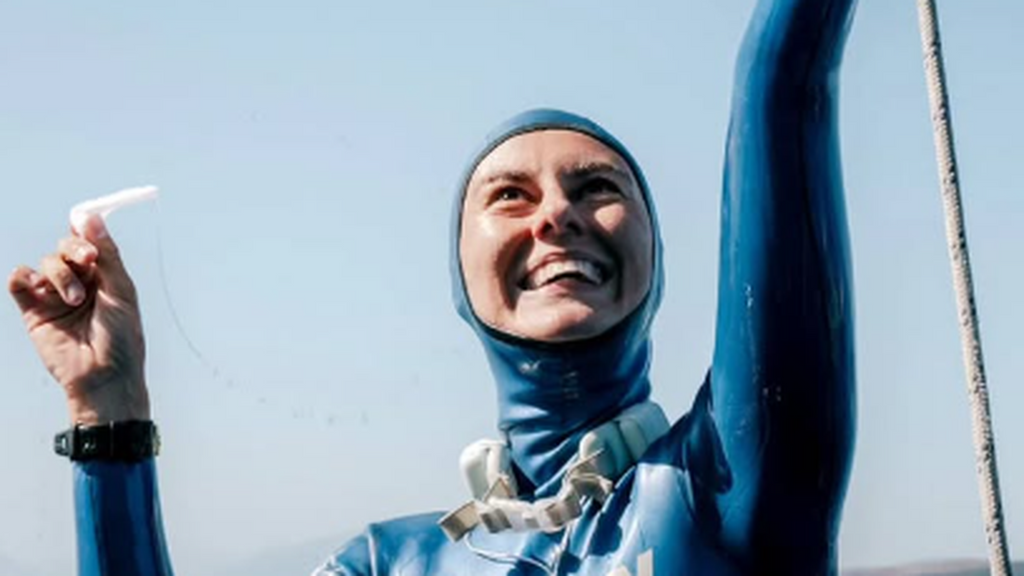 Kateryna ha cambiado la percepción de lo posible en la apnea de peso constante sin aletas