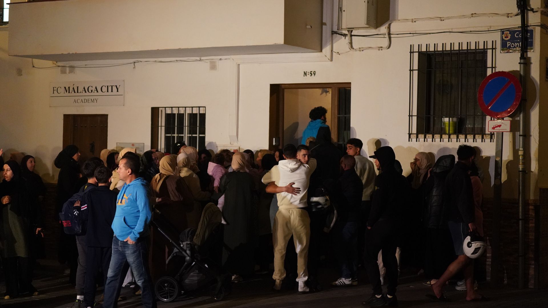 La casa de la familia fallecida en Torrox