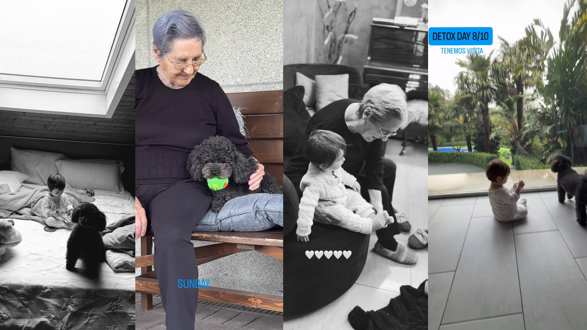 Marta Riumbau y su ex, juntos en Galicia