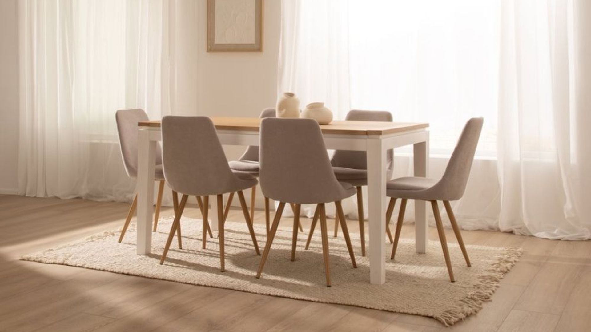 Mesa de comedor extensible rectangular Vilna de Banak