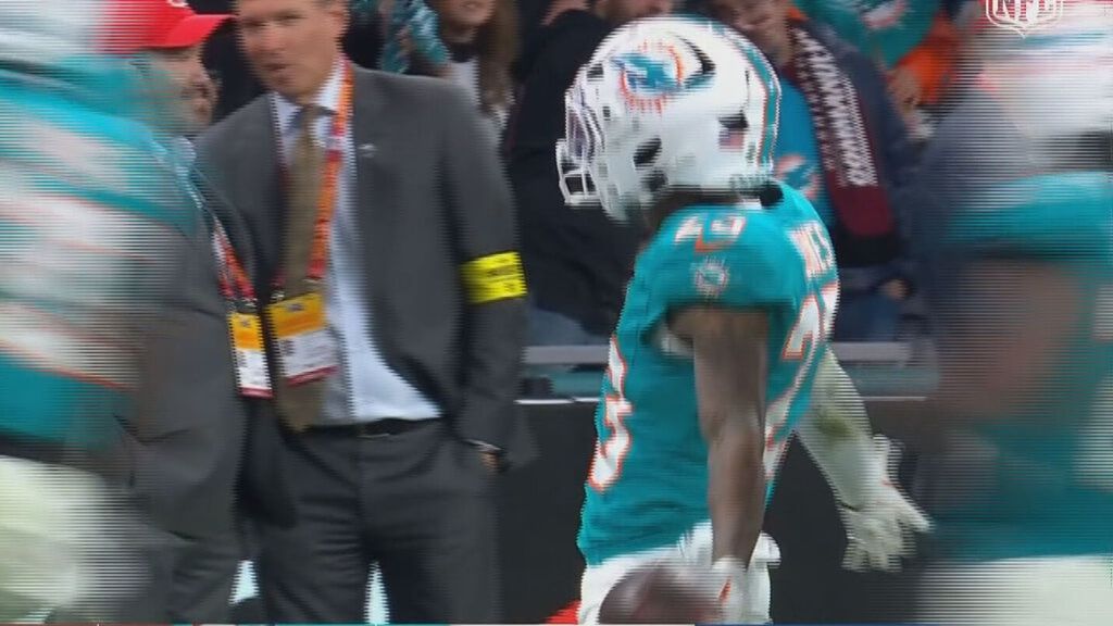 El robo que precedió la victoria de los Dolphins y que fue celebrado con el 'siu' de Cristiano Ronaldo