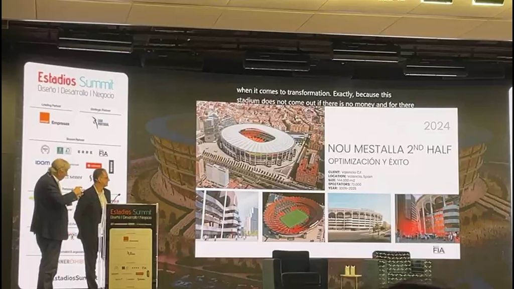 Mark Fenwick y Salvador Alonso cuentan la anécdota de la viga perdida del Nou Mestalla