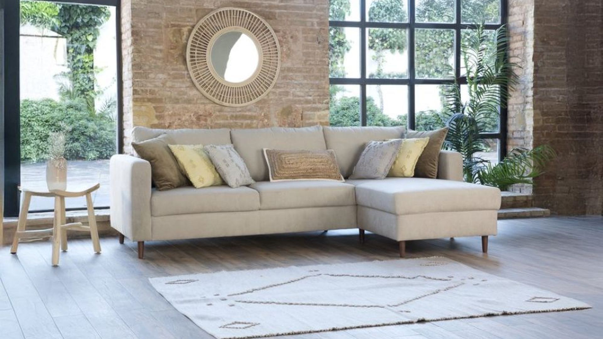 Sofá chaise longue reversible Vinson de Banak