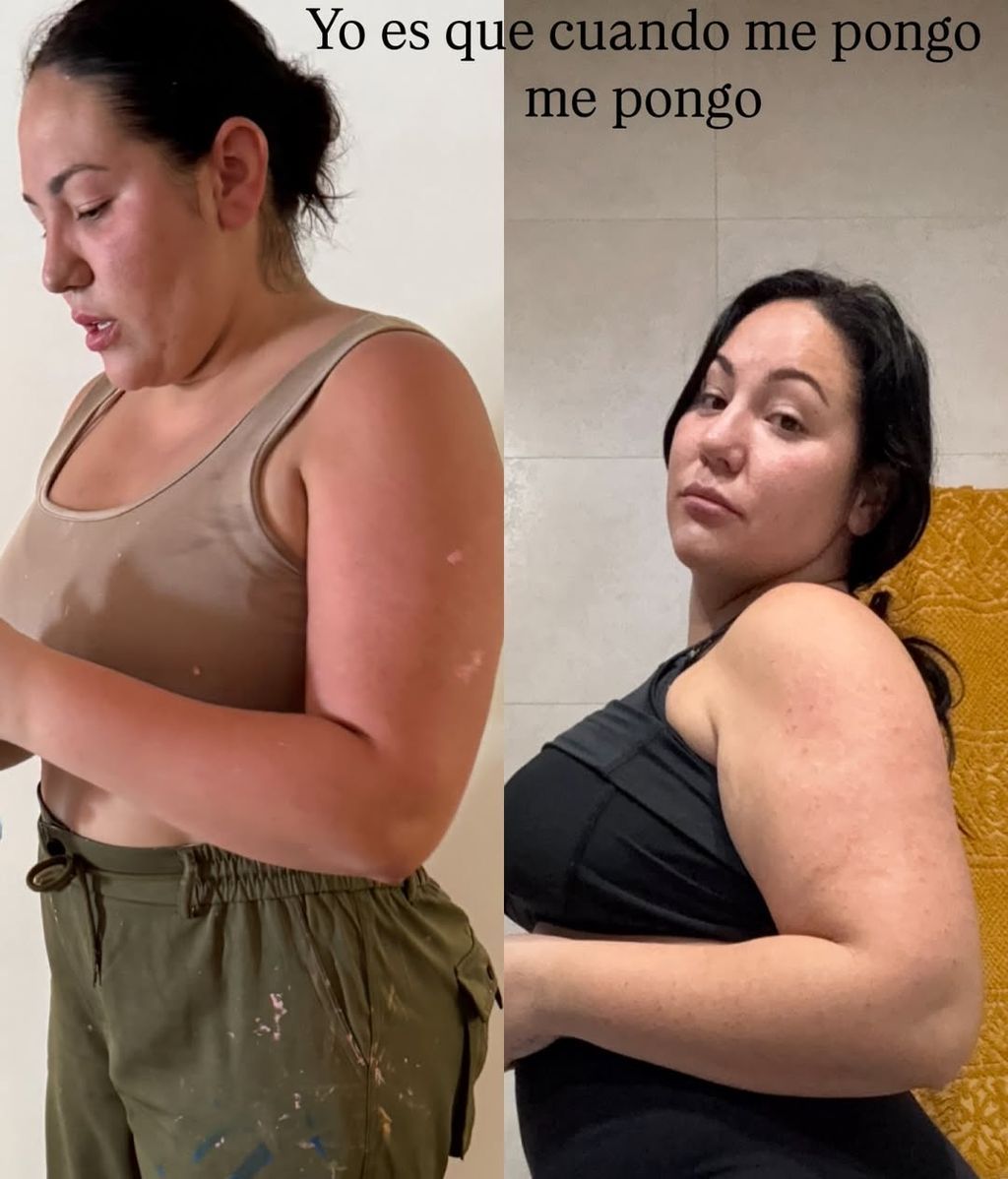 Steisy, antes de su cambio físico