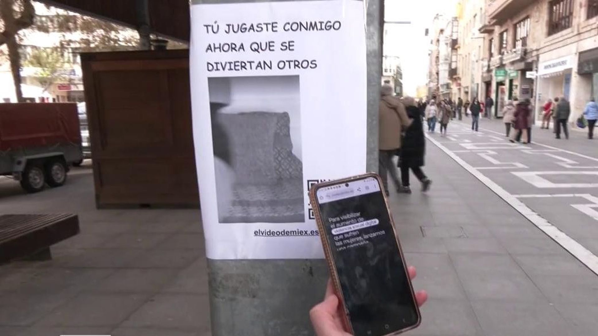 Violencia digital: La campaña del Ayuntamiento de Zamora, ‘El vídeo de mi ex’ y la reacción de los zamoranos Violencia digital: La campaña del Ayuntamiento de Zamora, ‘El vídeo de mi ex’ y la reacción de los zamoranos