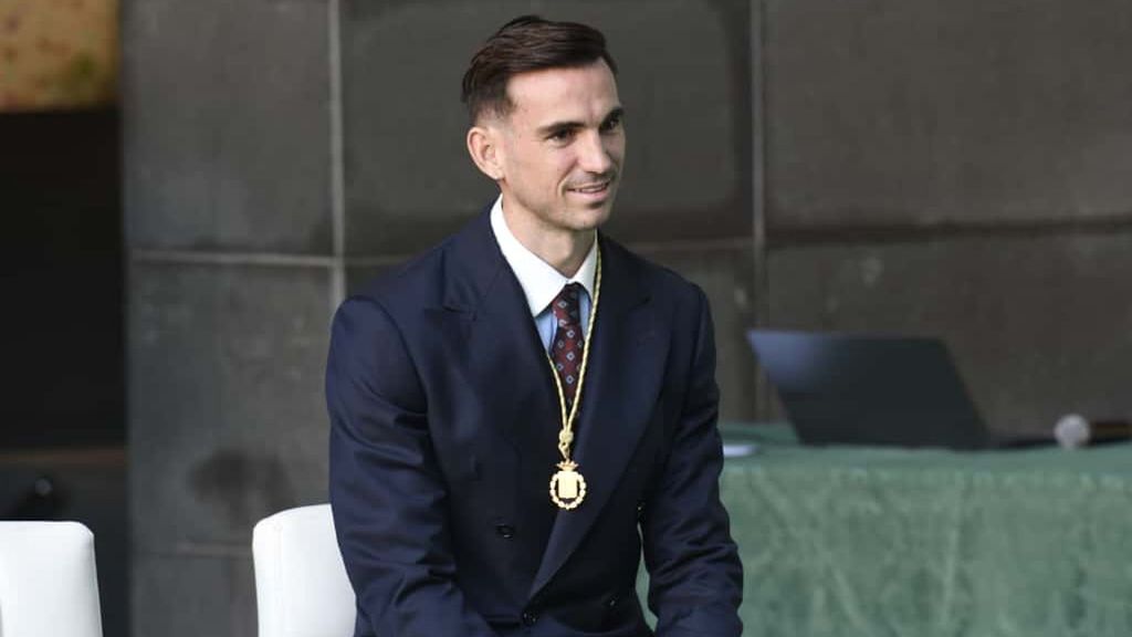 La felicidad de Fabián Ruiz al recibir la Medalla de Oro de Sevilla: "Es algo más que un título"