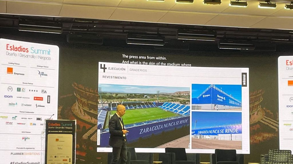 Lluis Herrero desvela más detalles sobre la construcción del Ibercaja Estadio