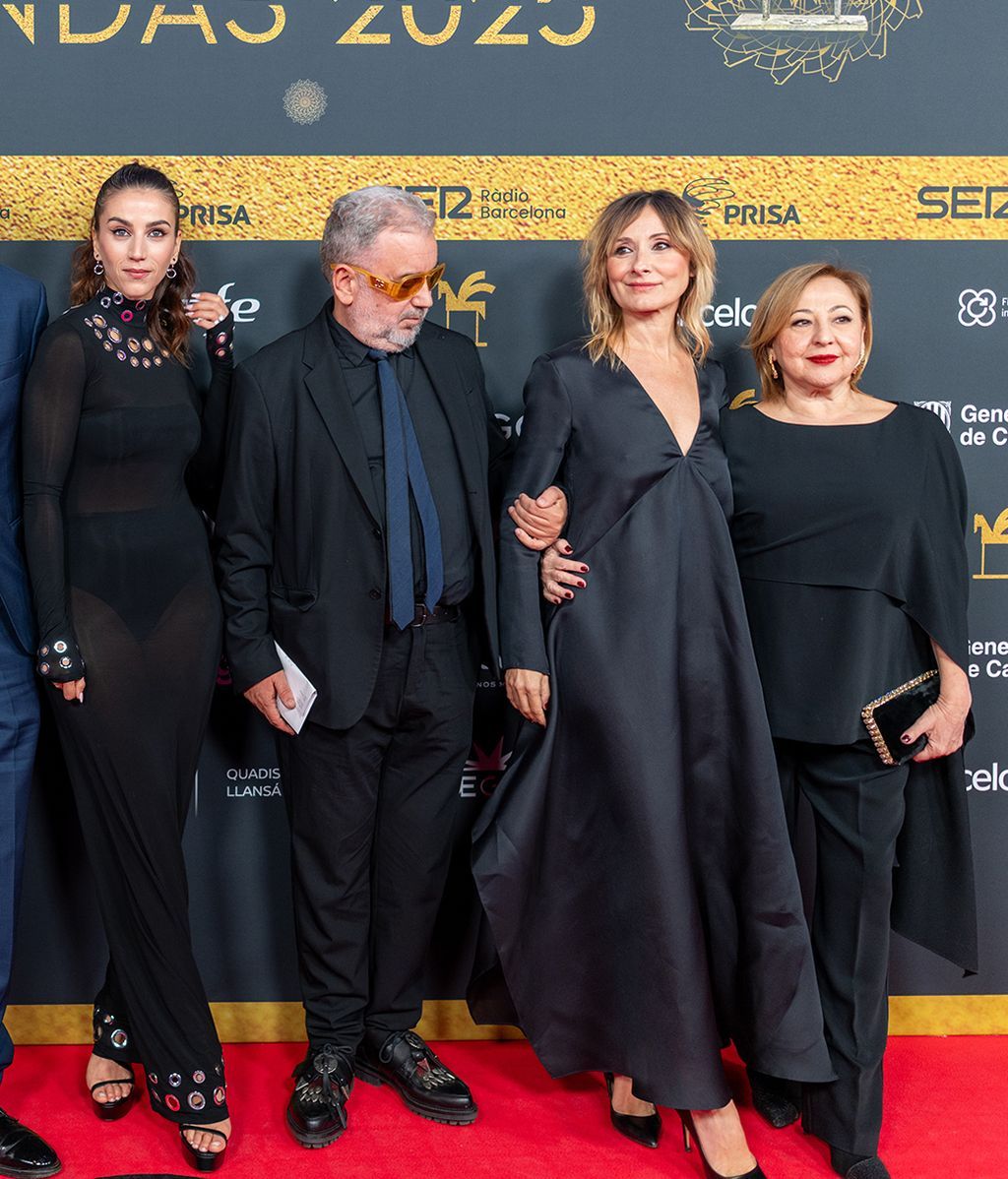 Claudia Salas, Nathalie Poza y Carmen Machi en la alfombra roja de los Premios Ondas 2025