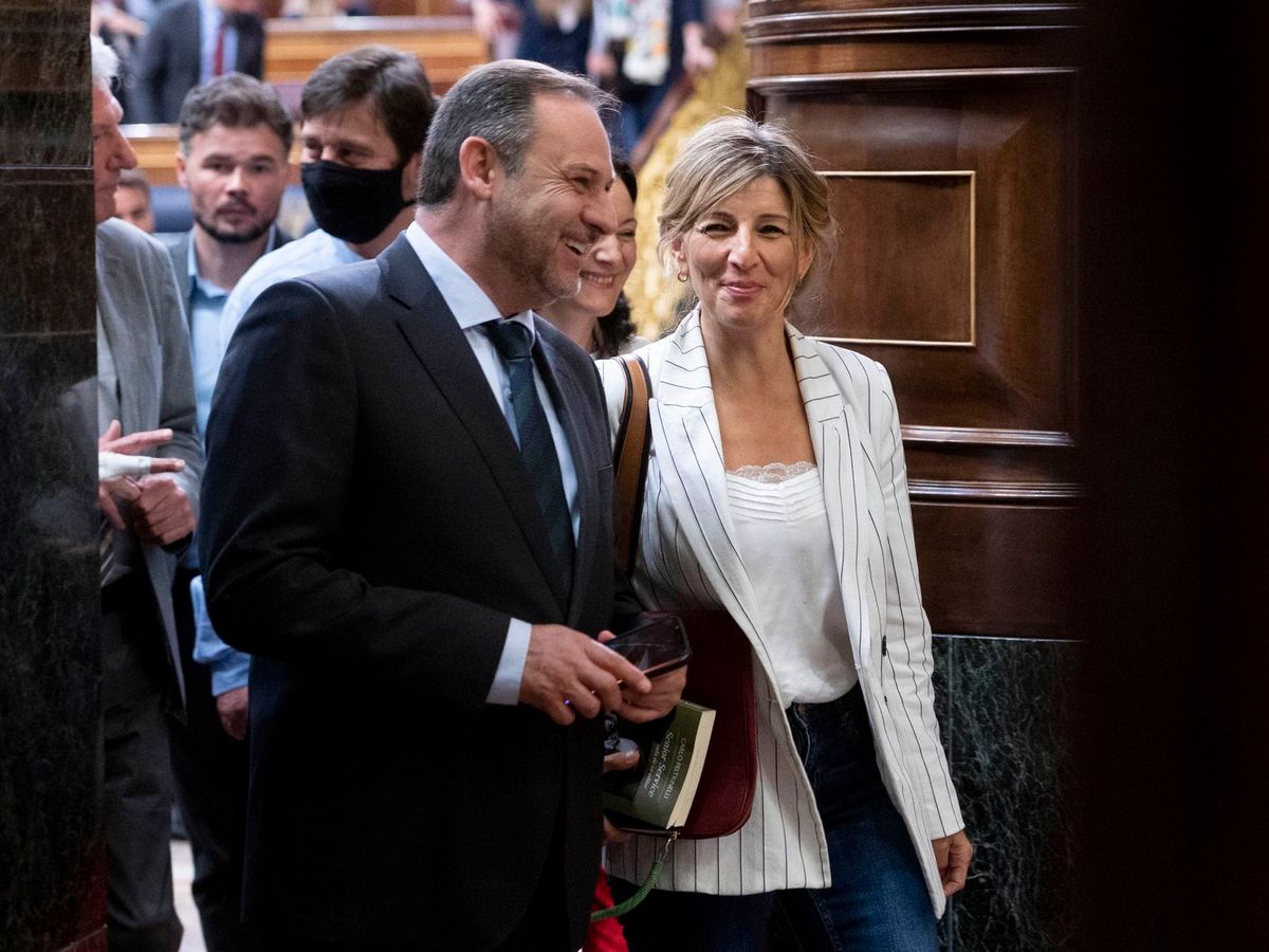 Ábalos acusa a Yolanda Díaz de no respetar su presunción de inocencia y  desliza una acusación contra la ministra